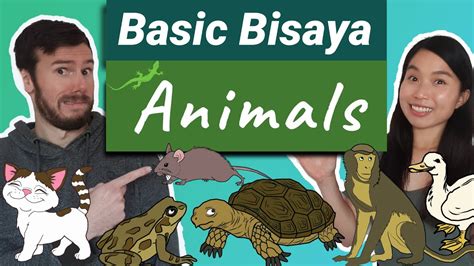 Filipino Bisaya Lessons 101: Animals .